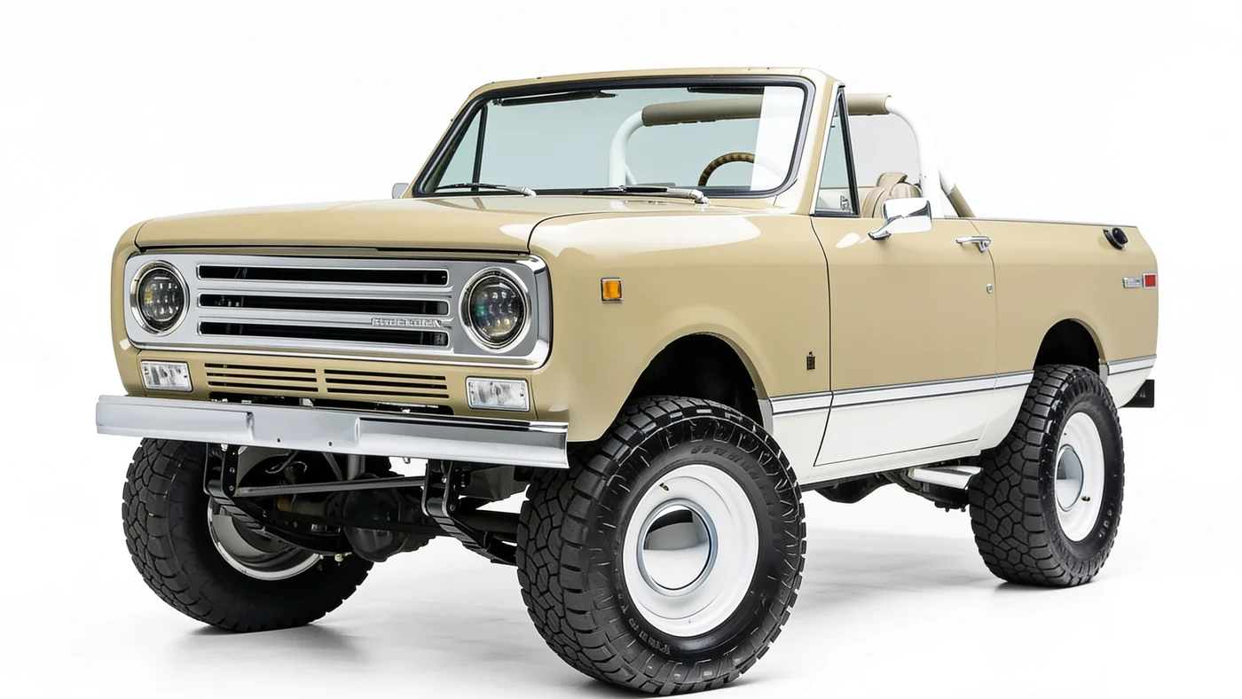 The 1972 Beige LS2 Scout II